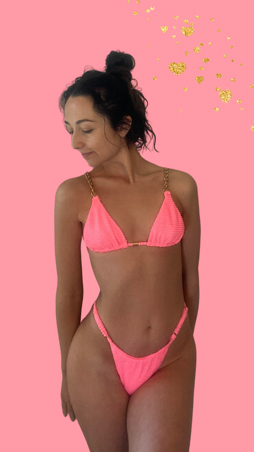 Pink Flamingo Bikini Set