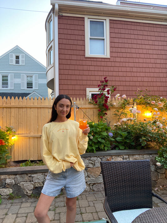 East Coast Summer Aperol Spritz Crewneck