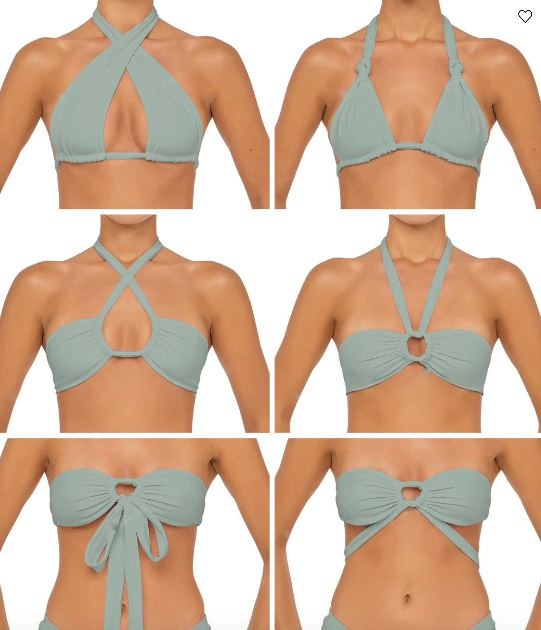 Hazy Blue Versatile Swim Set