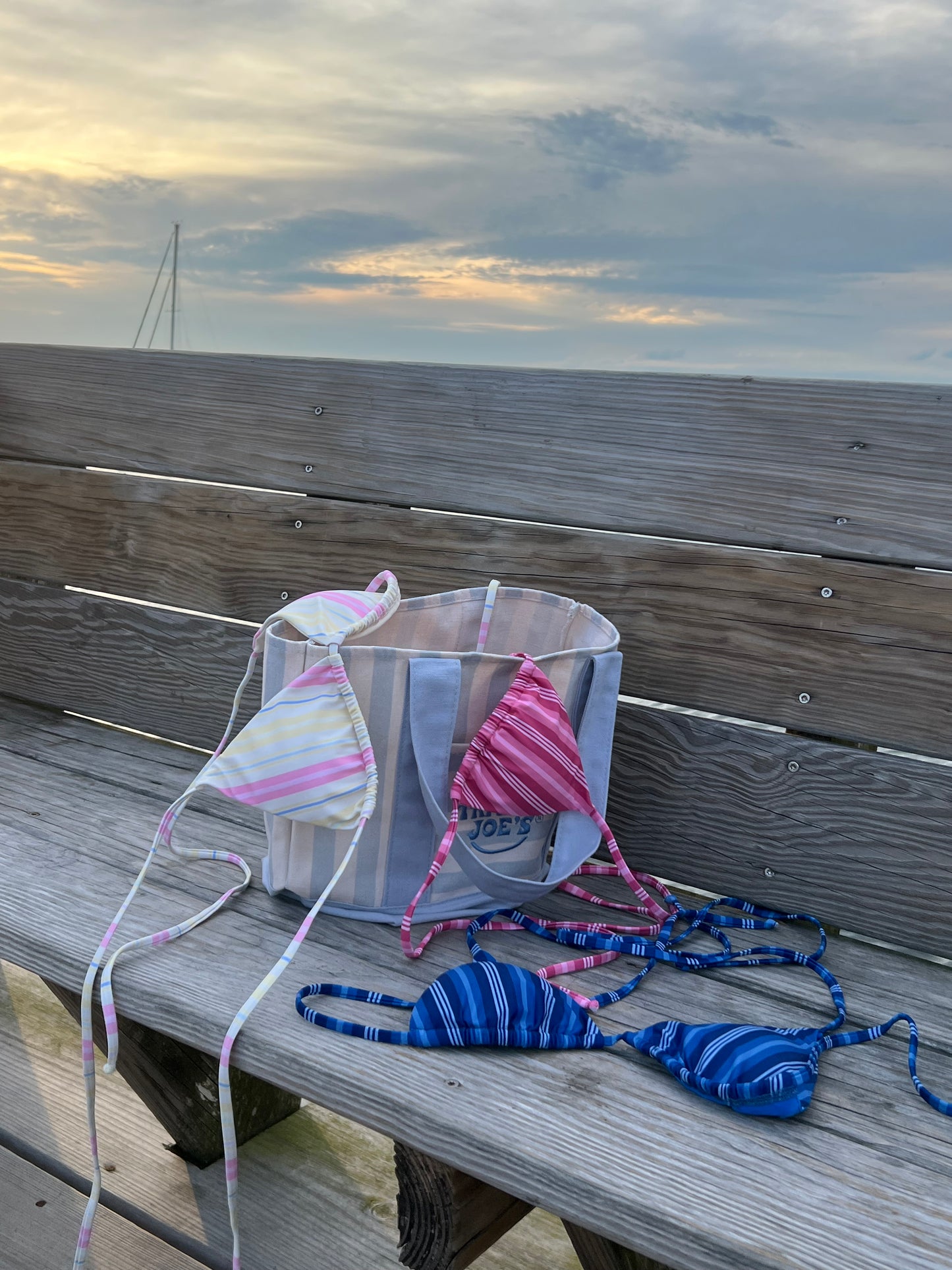 Raspberry Pink   Stripe Set