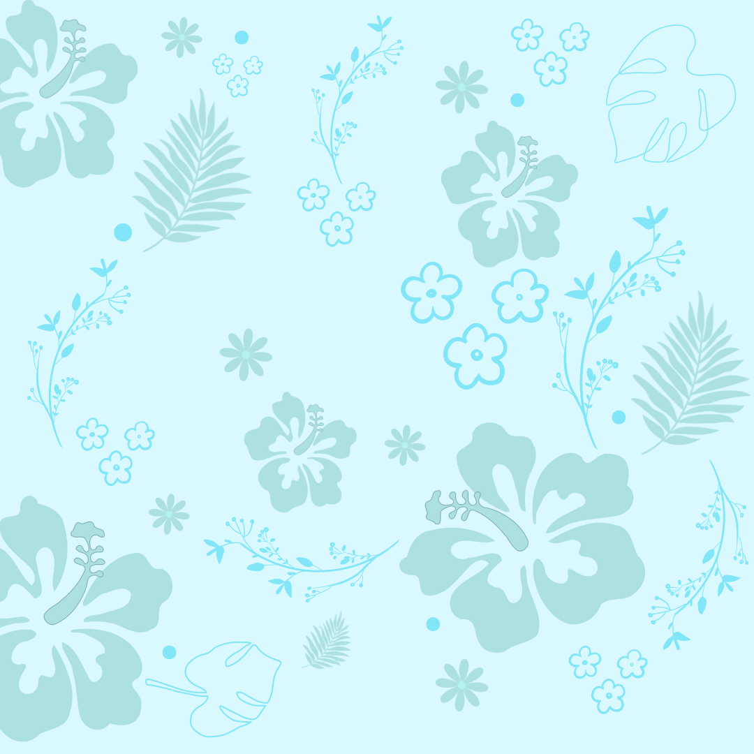 Hibiscus Azure Set